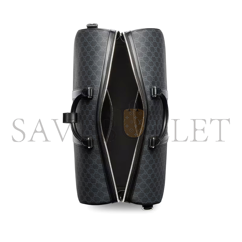 GUCCI GG BLACK LARGE DUFFLE BAG 792075 (52*33*28cm) GUCCI GG BLACK LARGE DUFFLE BAG 792075 (52*33*28cm)